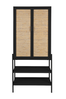 Fir & Rattan Cabinet | Dutchbone Yasu | Dutchfurniture.com