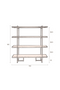 Wooden Herringbone Shelf | Dutchbone Class | Dutchfurniture.com