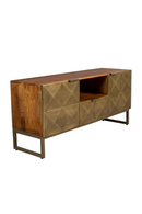 Art Deco Brass Sideboard | Dutchbone Volan | DutchFurniture.com