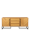 Wooden Herringbone Patterned Sideboard | Dutchbone Class | Dutchfurniture.com