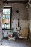 Drum Shade Tripod Floor Lamp | Dutchbone Woodland | DutchFurniture.com