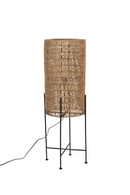 Cylindrical Jute Floor Lamp | Dutchbone Kari | Dutchfurniture.com