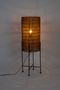 Cylindrical Jute Floor Lamp | Dutchbone Kari | Dutchfurniture.com