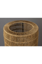 Cylindrical Jute Floor Lamp | Dutchbone Kari | Dutchfurniture.com