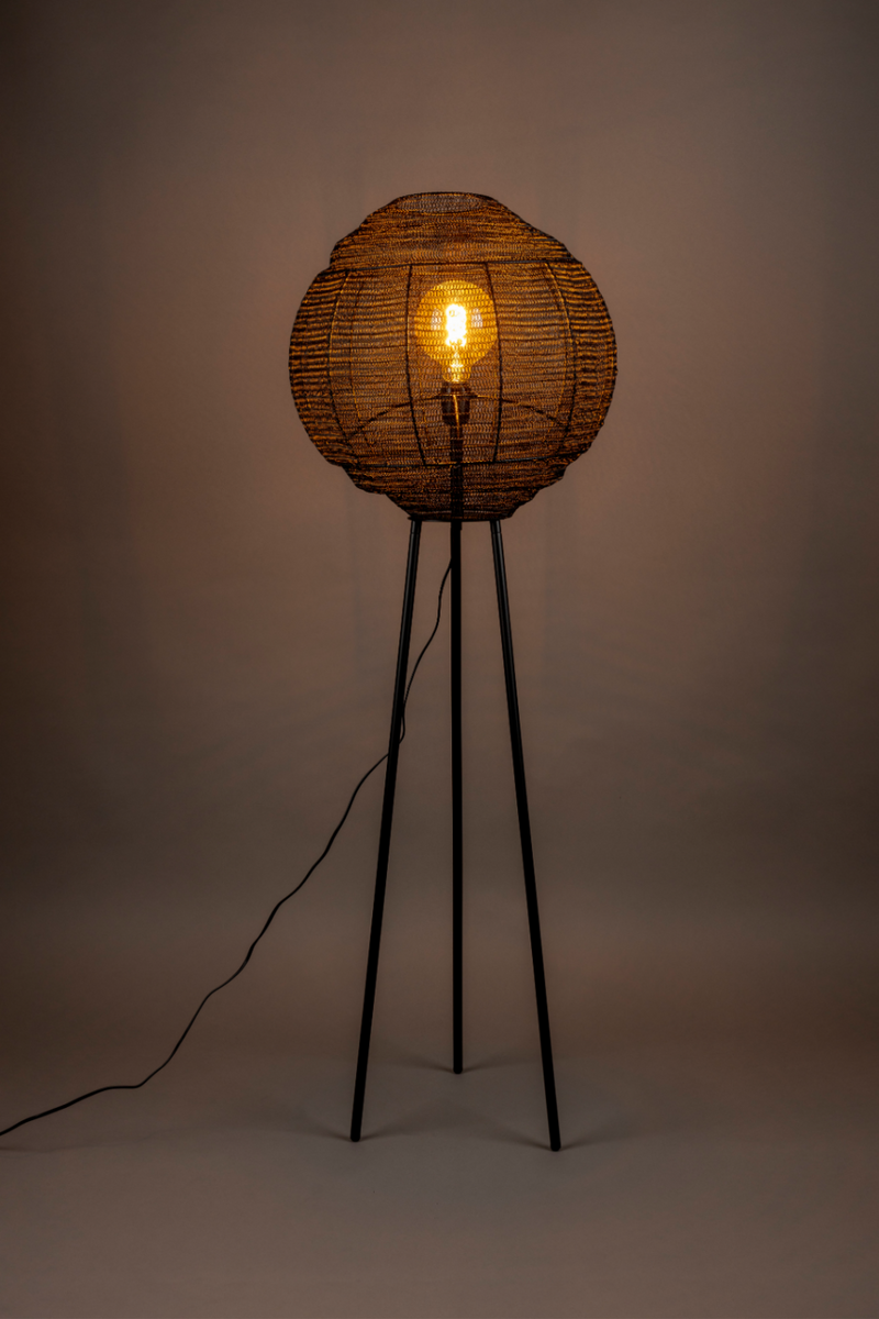 Industrial Tripod Floor Lamp | Dutchbone Meezan | Dutchfurniture.com
