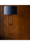 Blue Drum Shade Floor Lamp | Dutchbone Nashville | Dutchfurniture.com