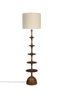 Linen Shade Floor Lamp | Dutchbone Cath | Dutchfurniture.com