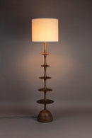 Linen Shade Floor Lamp | Dutchbone Cath | Dutchfurniture.com