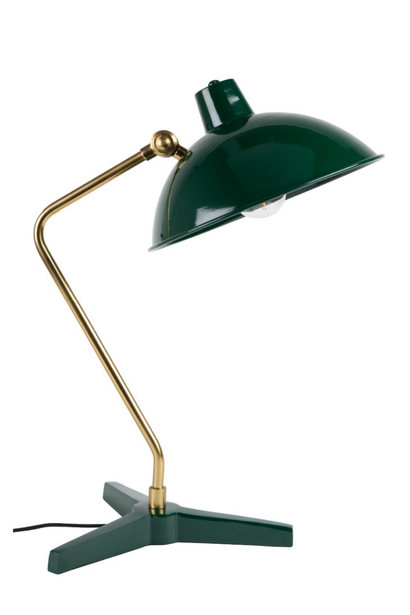 Green Task Desk Lamp | Dutchbone Devi | DutchFurniture.com