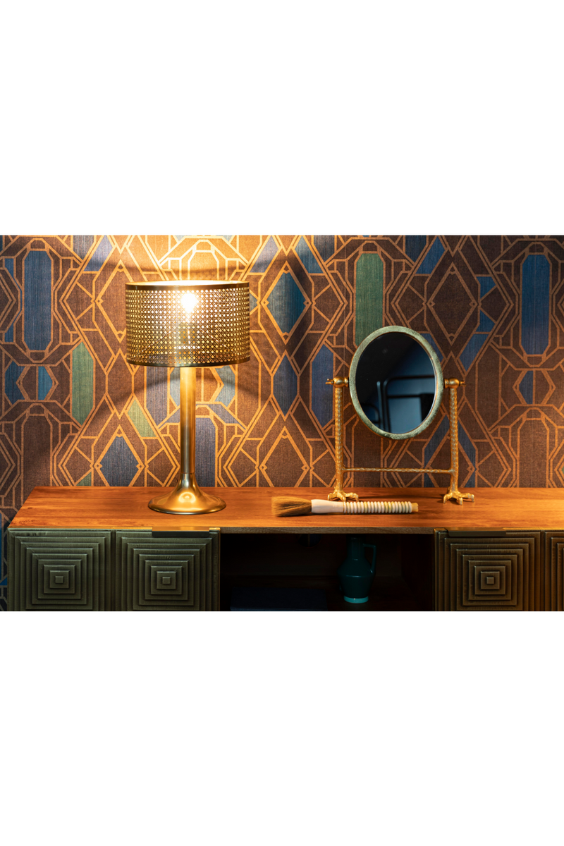 Polished Brass Table Lamp | Dutchbone Barun | Dutchfurniture.com
