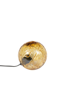 Bronze Glass Orb Table Lamp | Dutchbone Lune | Dutchfurniture.com