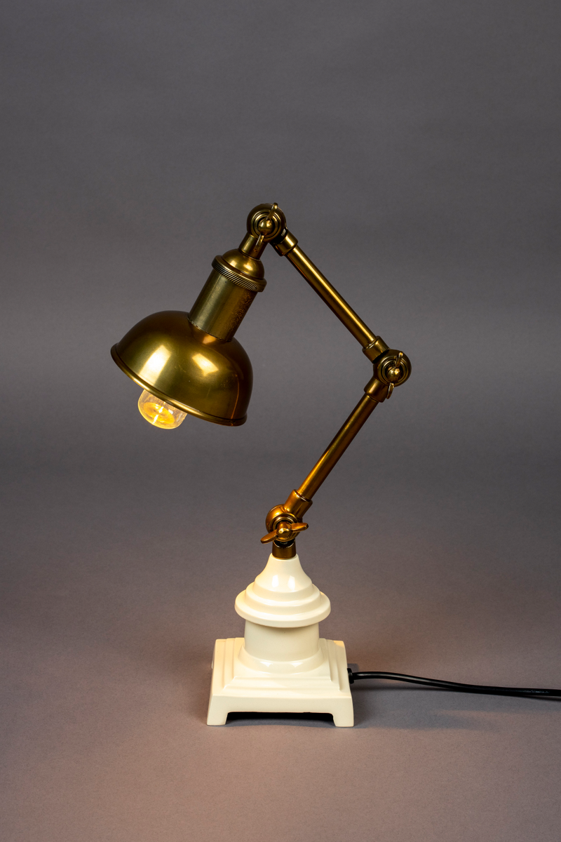 Brass Accent Table Lamp | Dutchbone Verona | Dutchfurniture.com