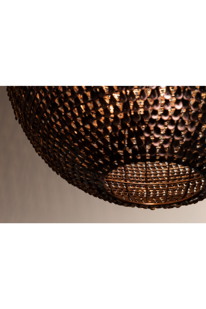 Copper Round Pendant Lamp M | Dutchbone Cooper | DutchFurniture.com