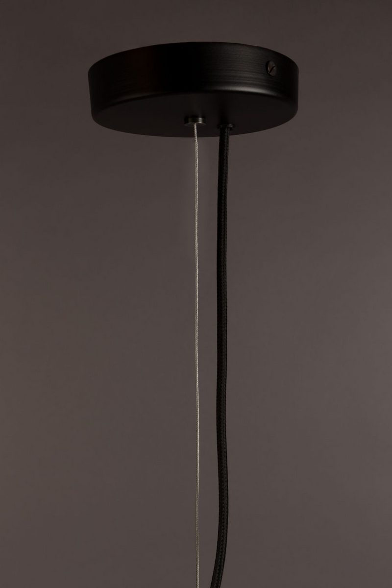 Gray Metal Weave Pendant Lamp L | Dutchbone Jim | DutchFurniture.com