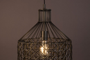 Gray Metal Weave Pendant Lamp M | Dutchbone Jim | DutchFurniture.com