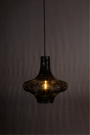 Black Metal Pendant Lamp M | Dutchbone Trooper | DutchFurniture.com