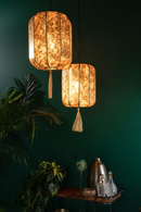 Gold Lantern Pendant Lamp S | Dutchbone Suoni | DutchFurniture.com