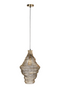 Sculptural Gold Pendant Lamp | Dutchbone Luca | Oroatrade.com