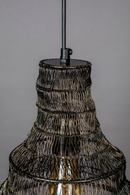 Sculptural Black Pendant Lamp | Dutchbone Luca | Dutchfurniture.com