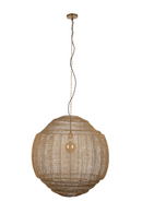 Round Gold Pendant Lamp | Dutchbone Meezan | Dutchfurniture.com