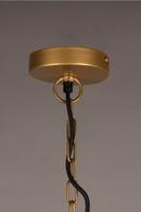 Round Gold Pendant Lamp | Dutchbone Meezan | Dutchfurniture.com