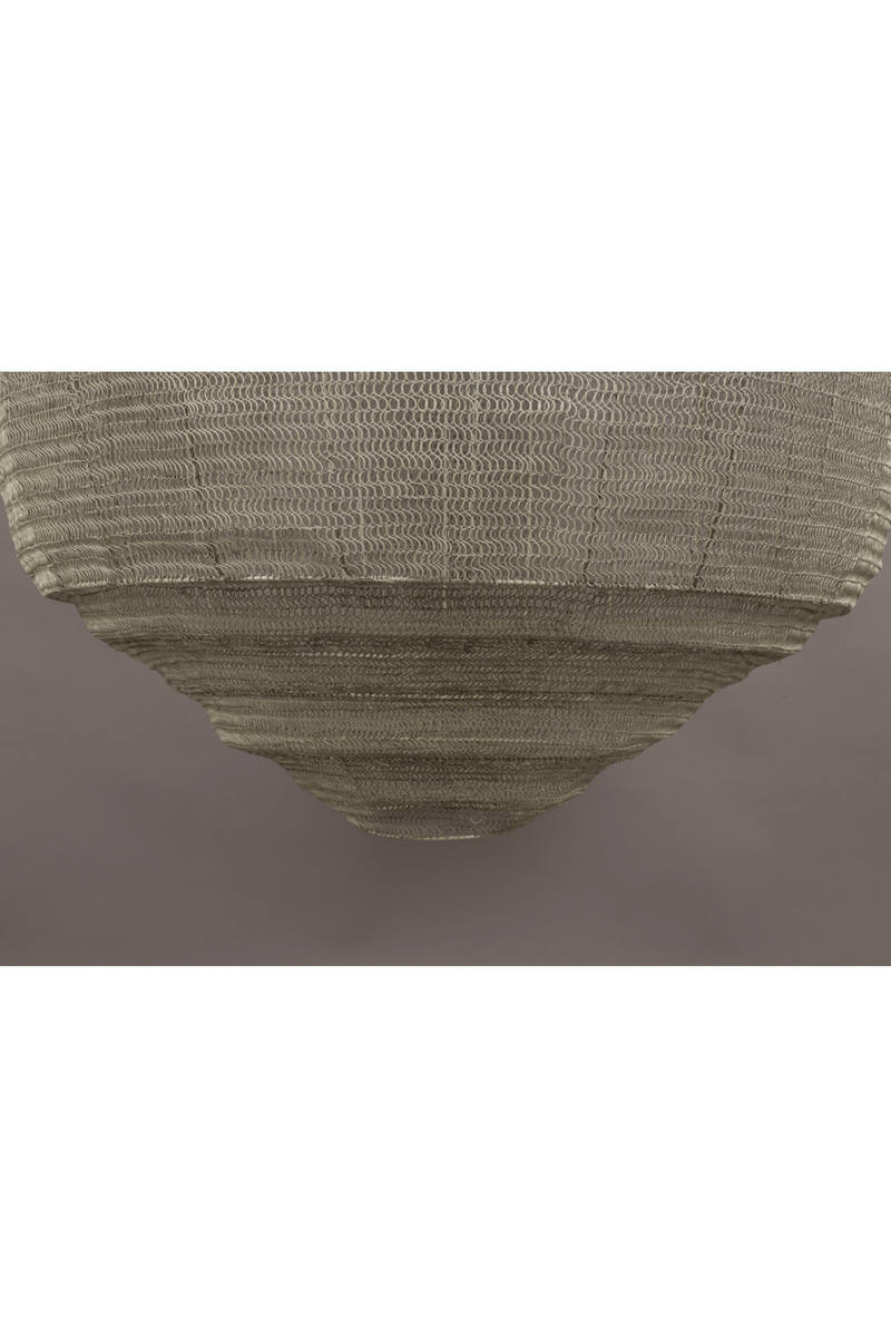 Round Gray Pendant Lamp | Dutchbone Meezan | Dutchfurniture.com