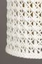 White Ceramic Pendant Lamp | Dutchbone Poppy | Dutchfurniture.com