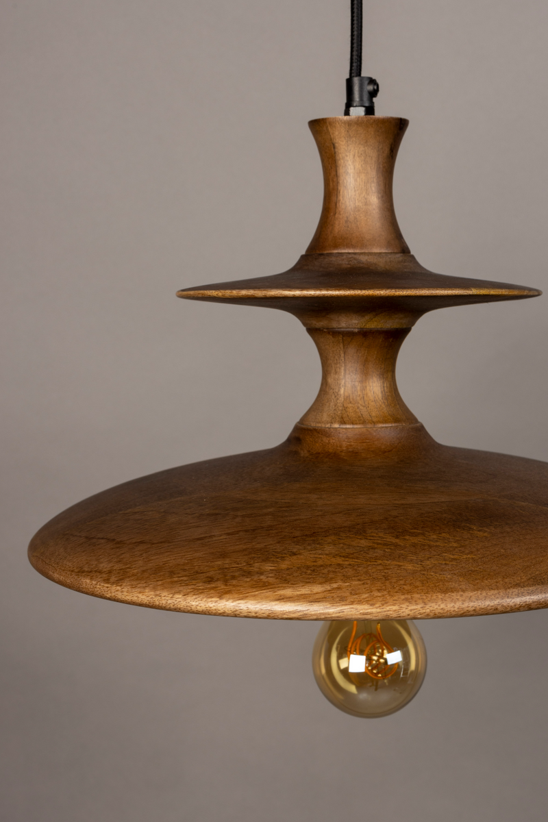 Vintage Mango Wood Pendant Lamp | Dutchbone Cath | Dutchfurniture.com