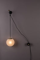 Frosted Glass Globe Wall Lamp | Dutchbone Bulan | DutchFurniture.com