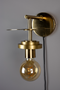 Bronze Classic Wall Lamp | Dutchbone Aden | Dutchfurniture.com