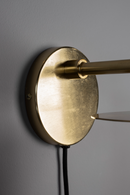 Bronze Classic Wall Lamp | Dutchbone Aden | Dutchfurniture.com