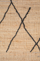 Woven Fiber Fringed Carpet | Dutchbone Ishank | Dutchfurniture.com
