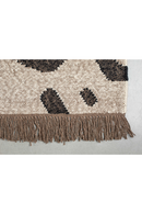 Beige Wool Fringed Carpet | Dutchbone Ayaan | Oroatrade.com