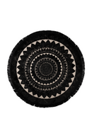 Round Classic Fringed Carpet 6' | Dutchbone Nelson | Dutchfurniture.com