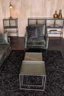 Black Patterned Carpet | Dutchbone Dots | Dutchfurniture.com