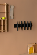 Lacquered Wood Wall Coat Rack | Dutchbone Jakub | Dutchfurniture.com