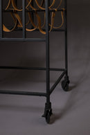 Green Marble Wheeled Trolley | Dutchbone Mil | DutchFurniture.com