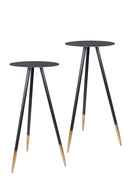 Metal Tripod High Plant Stands (2) | Dutchbone Stalwart | DutchFurniture.com