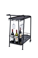 Black Wheeled Trolley | Dutchbone Giulia | DutchFurniture.com