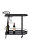 Black Wheeled Trolley | Dutchbone Giulia | DutchFurniture.com