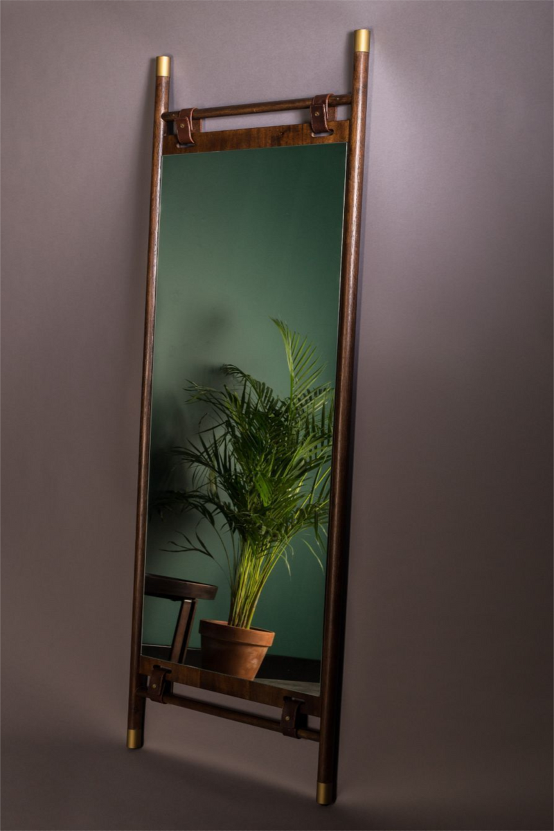 Brown Full Length Floor Mirror | Dutchbone Riva | Oroatrade.com