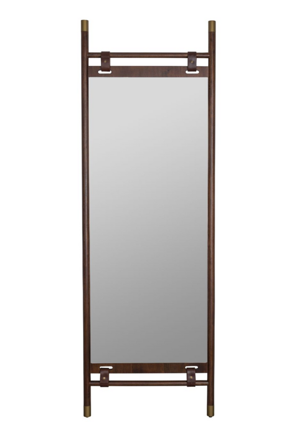 Brown Full Length Floor Mirror | Dutchbone Riva | Oroatrade.com