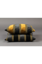 Yellow-Gray Stripe Throw Pillows (2) | Dutchbone Scott | DutchFurniture.com