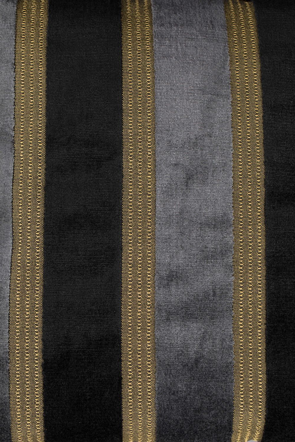 Black-Gray Stripe Throw Pillow (2) | Dutchbone Scott | DutchFurniture.com