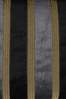Black-Gray Stripe Throw Pillow (2) | Dutchbone Scott | DutchFurniture.com
