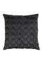 Black Velvet Pillow (2) | Dutchbone Daisy | DutchFurniture.com