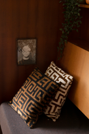 Maze Patterned Throw Pillows (2) | Dutchbone Lane | Dutchfurniture.com