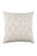 Beige Diamond Pattern Pillows (2) | Dutchbone Chess | Dutchfurniture.com