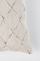 Beige Diamond Pattern Pillows (2) | Dutchbone Chess | Dutchfurniture.com