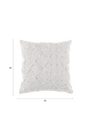Beige Diamond Pattern Pillows (2) | Dutchbone Chess | Dutchfurniture.com